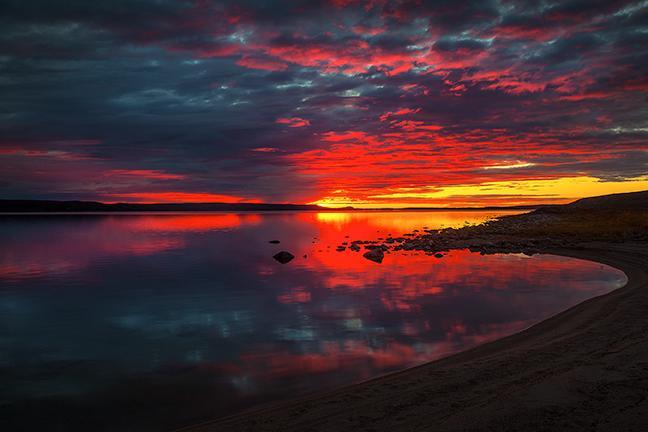 Peterson'S Point Lake Lodge Yellowknife Luaran gambar