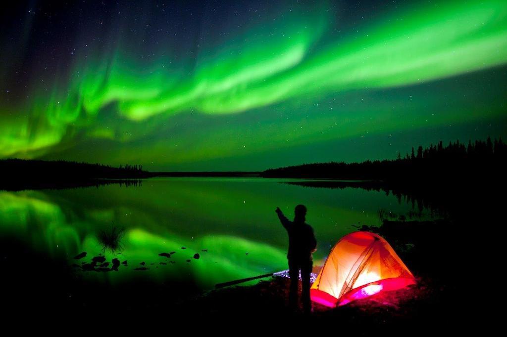 Peterson'S Point Lake Lodge Yellowknife Luaran gambar
